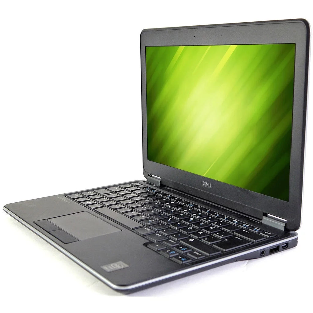 Used Dell Latitude E7240 i5 1.6GHz 8GB 256SSD Windows 10 Pro 64 12" Laptop Camera