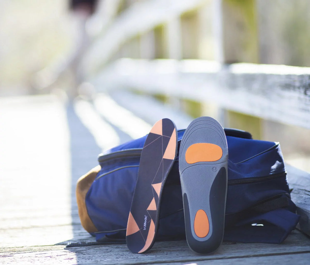 Shoe Inserts for Women and Men, Plantar Fasciitis Insoles for Standing All Day, Orthotic Sole Inserts for Work Boots, Sneakers to Support and Comfort Your Feet - Powersole by truMedic Medium