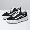 Vans Old Skool Overt CC VN0A7Q5EBA2 Unisex Charcoal & White Canvas Skate Shoes B472 (5)