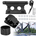 Bike Block Fork Mount Set Heavy-Duty QR Fork Mount Holder Pickup Truck Bed Rack