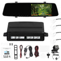 Shinysix Dash Camera,Dash Camera Dual Camera 4.3 4 Reverse Radars Rear Dual Camera Reverse Radars Rear 1080P DVR Dash Unit Screen Support Camera 4.3 Unit 4.3 Unit Screen Reco Dash Cam Rear