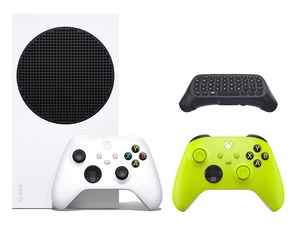 Microsoft Xbox Series S 512GB All-Digital Console with Extra Electric Volt Controller and Wireless Controller Keypad