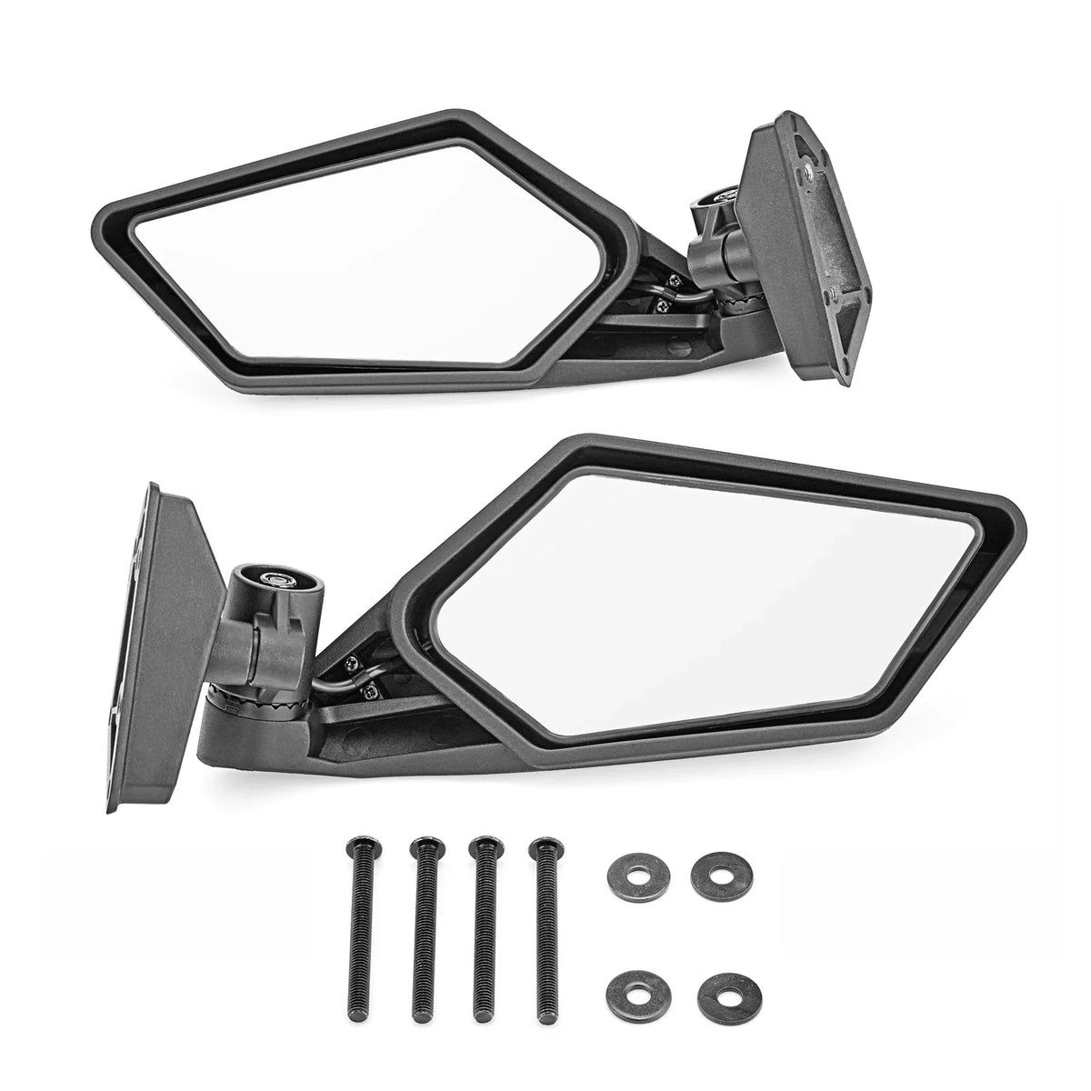 WEISEN - NEW 360° Adjustable Racing Side Rear View Mirrors For Can-Am Maverick X3 MAX RS Turbo 2017-2022 | Upgrade Style