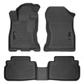 Husky by RealTruck Weatherbeater Front Seat & 2nd Row Floor Mats for Subaru Forester, Specific, HL-95891