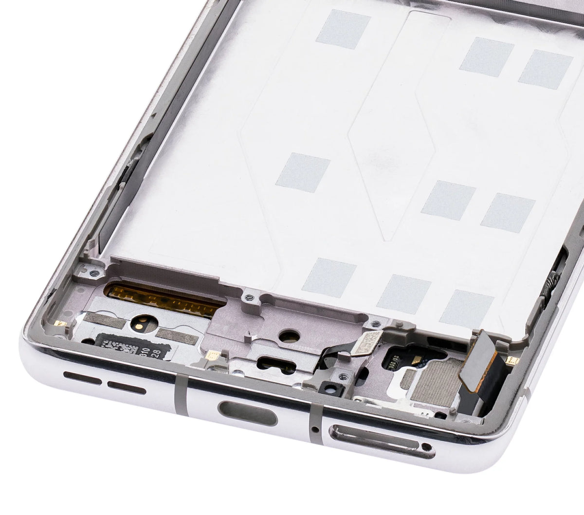 Replacement OLED Assembly With Frame Compatible For OnePlus 8 / 5G (Non-Verizon 5G UW Frame) (Refurbished) (Polar Silver)