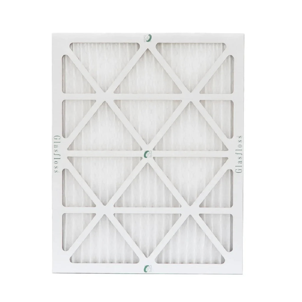Glasfloss ZL 20x25x1 MERV 10 Pleated AC Furnace Air Filters. Box of 4. Exact Size: 19-1/2 x 24-1/2 x 7/8