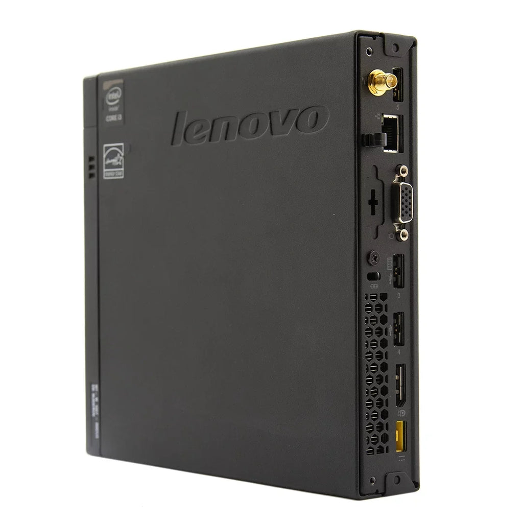 Restored Lenovo ThinkCentre M73 Tiny Form Factor Computer PC, 3.2 GHz Intel Core i3, 4GB DDR3 RAM, 120GB SSD Hard Drive, Windows 10 Home 64 bit (Refurbished)