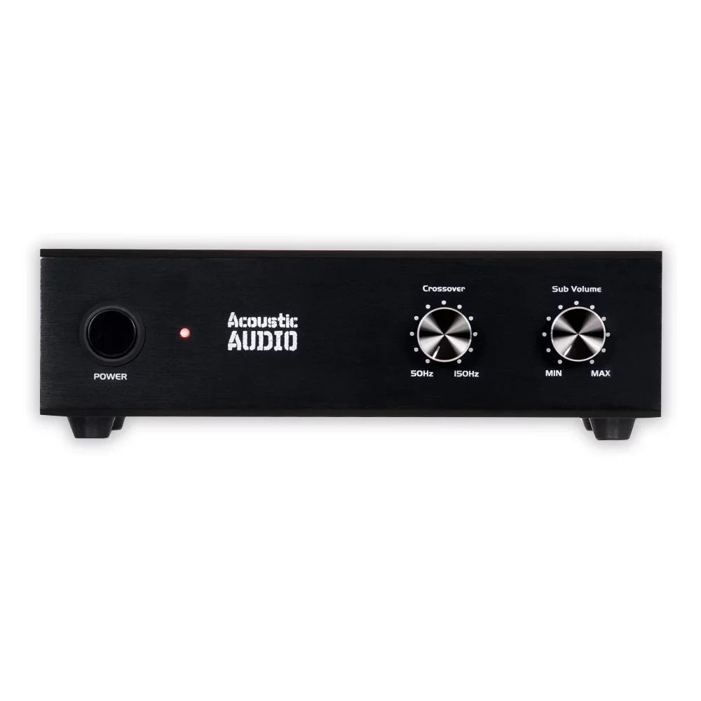 Acoustic Audio HD-S10 Flush Mount Subwoofers with 10" Speaker and Amps 4 Pack