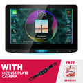 New JVC KW-Z1000W 10.1 Centimeter Digital Multimedia Receiver with License Plate Camera