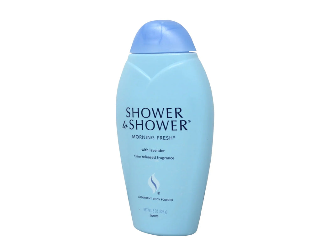 5 Pack - Shower To Shower Absorbent Body Powder Morning Fresh 8 oz Each