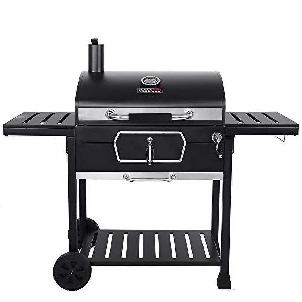 Royal Gourmet CD2030AN Centimeter Charcoal Grill, Deluxe BBQ Smoker Picnic Camping Patio Backyard Cooking, Onyx Large