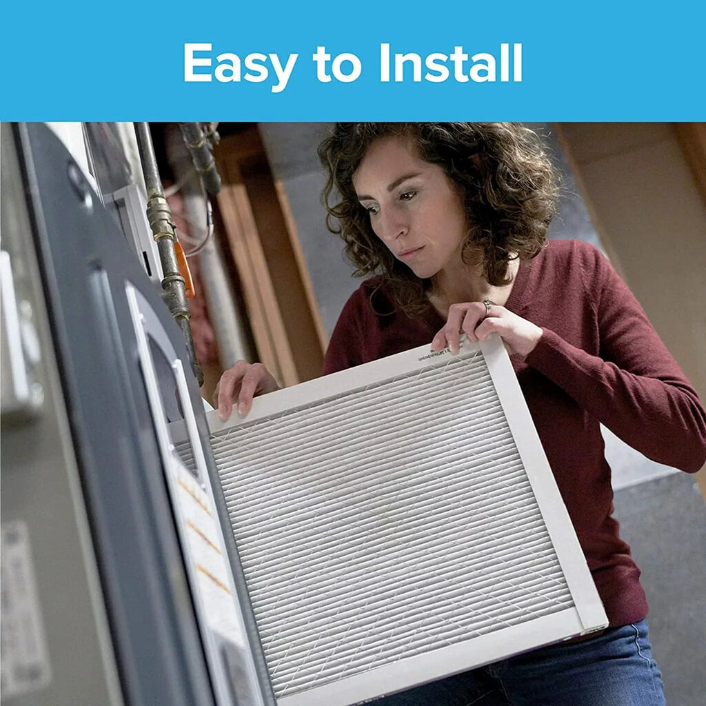 Filtrete 16x25x1 Air Filter, MPR 700, MERV 8, Clean Living Dust, Pollen and Pet Dander Reduction 3-Month Pleated Inch Air Filters, 4 Filters