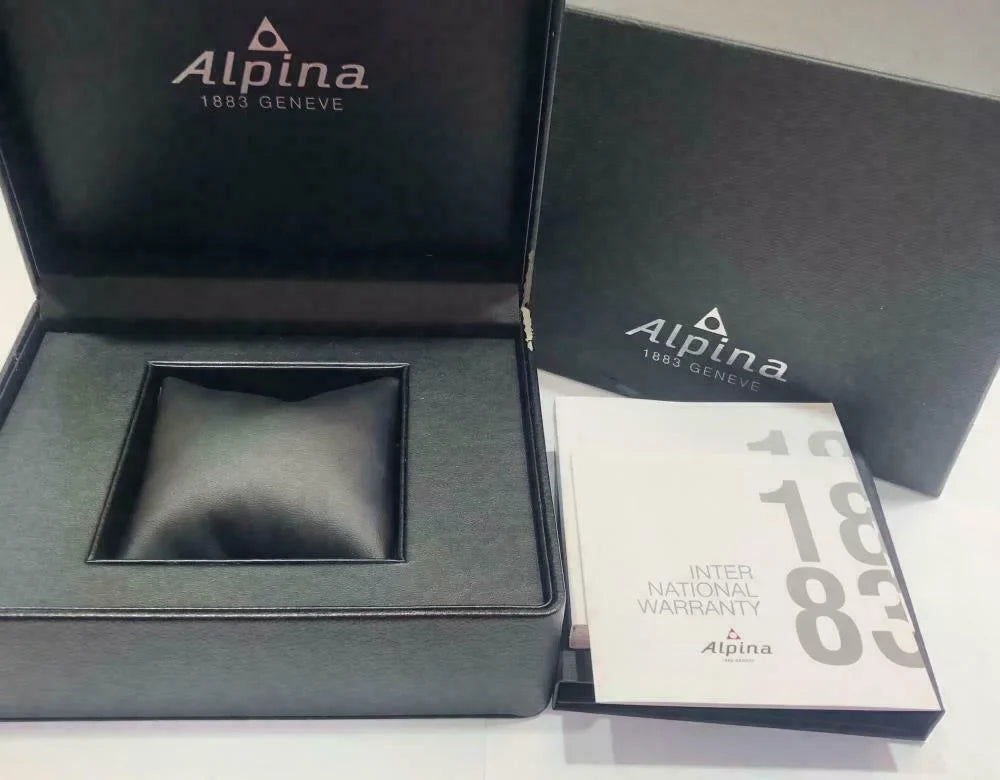 Alpina Startimer Pilot Chronograph AL-371BB4FBS6 Midnight PVD Quartz Men's Watch