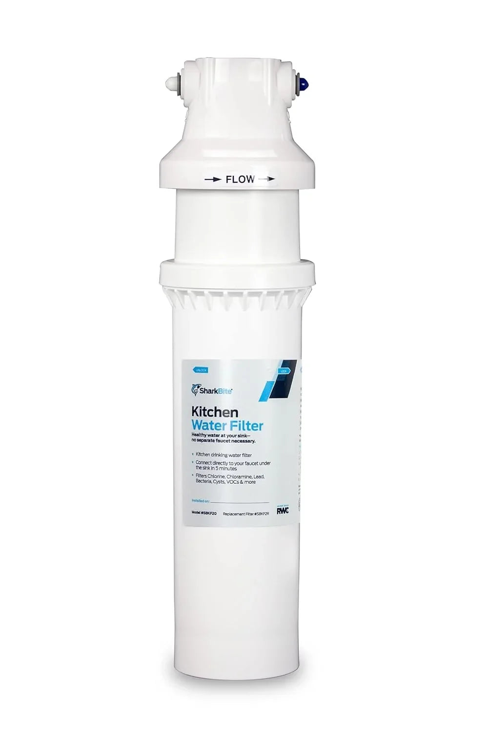 JIAH Kitchen Water Filtration System Replacement Filter, SBKF2R