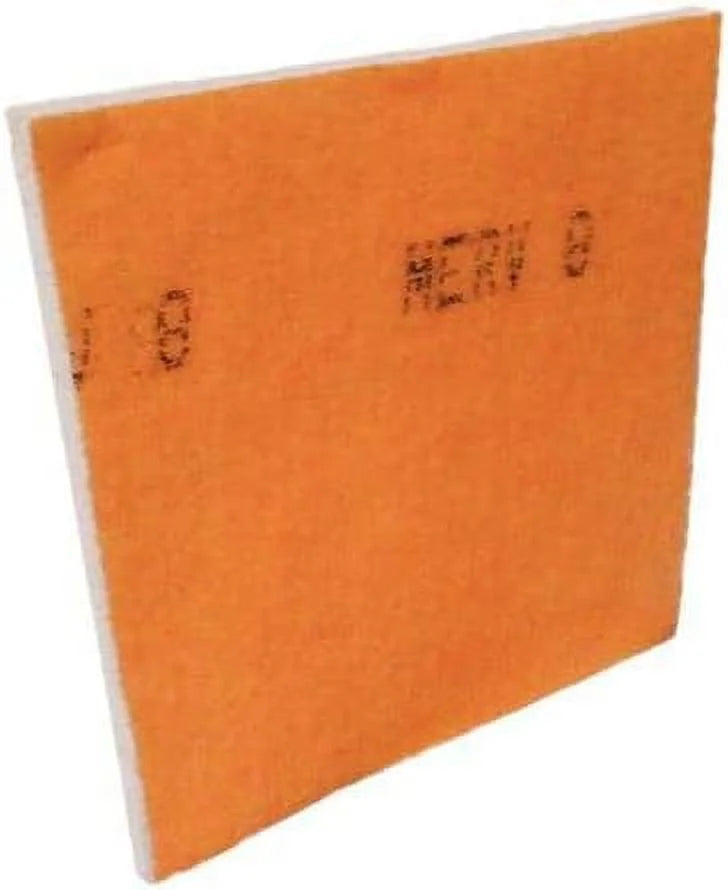 HVAC/Air Filter Media Roll, Orange/White MERV8 Polyester Media with a Heavy Dry Tackifier - 1 Centimeter x 25 Inch x 24 Foot