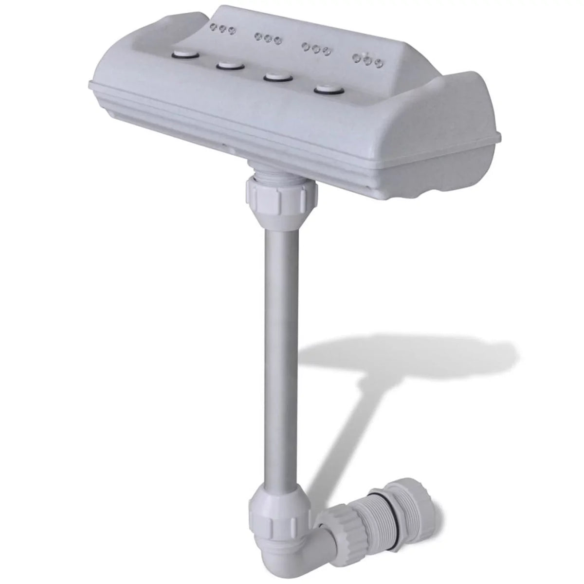 Carevas Cascade Waterfall Swimming Pool Fountain with Lights