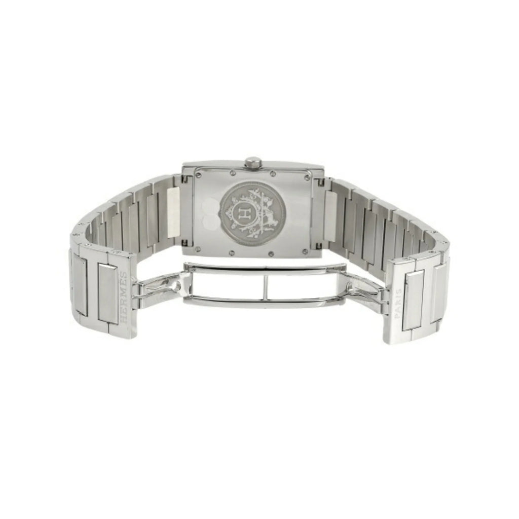 Pre-Owned Hermes Tandem TA1.710 Onyx Dial Watch Ladies (Good)