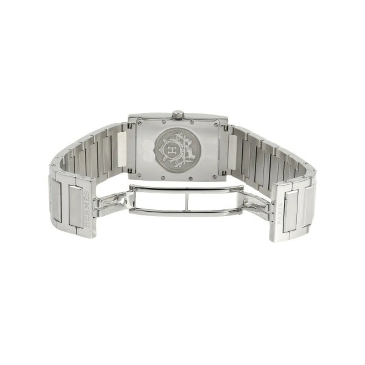 Pre-Owned Hermes Tandem TA1.710 Onyx Dial Watch Ladies (Good)