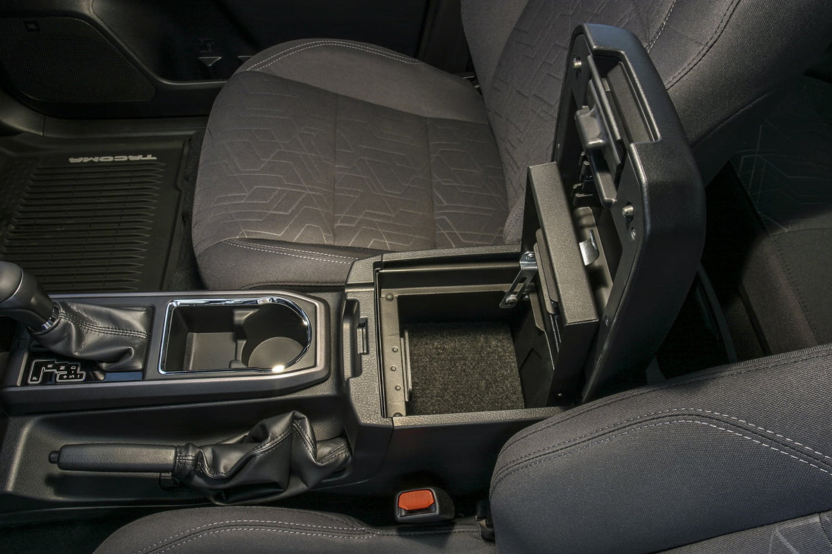 Tuffy Security Products 324-01 Console Safe; Charcoal 2016-Current Toyota Tacoma