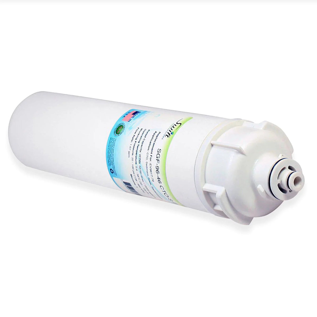 Swift Green Filters SGF-96-46 CTO-S-B Compatible Commercial Water Filter for EV9617-76, Made in USA (Pack of 2)