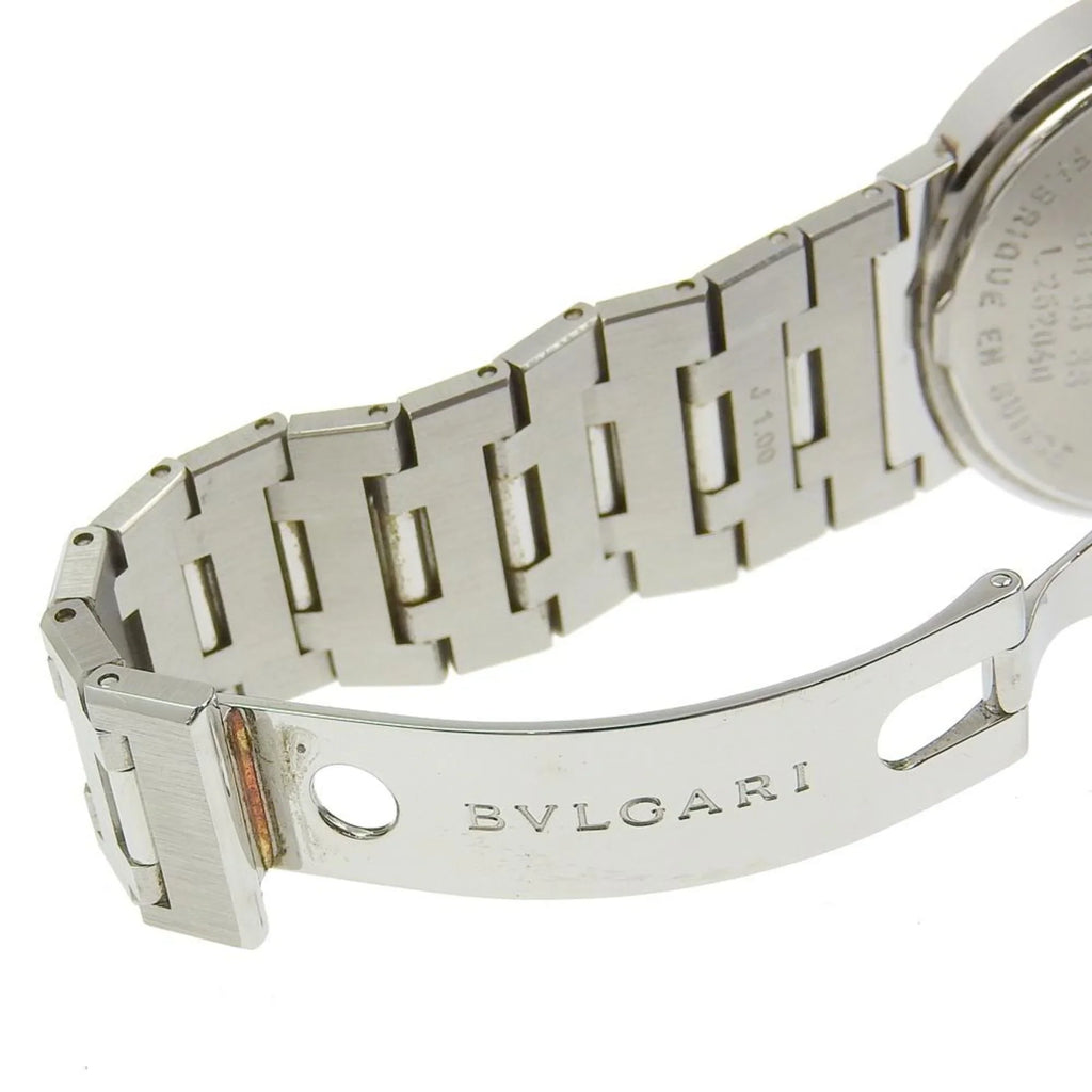 Pre-Owned Bvlgari BVLGARI Watch BB33SS Stainless Steel Quartz Analog Display Midnight Dial Bulgari Men's I220823033 (Fair)