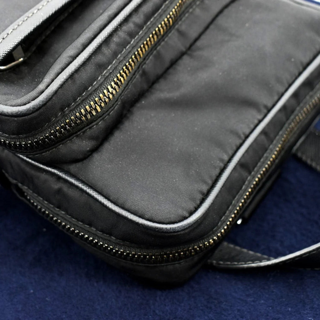 Pre-owned PRADA 2vz026 Nylon Backpack Bag Midnight