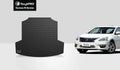 ToughPRO - Trunk Mat Compatible with NISSAN Altima - All Weather Heavy Duty (Made in USA) - Midnight Rubber - 2013