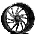 LUXXX HD FORGED LHD PRO 1 HORNET 26X14 6X139.7 -76ET 106.1CB GLOSS Charcoal MILLED WHEEL