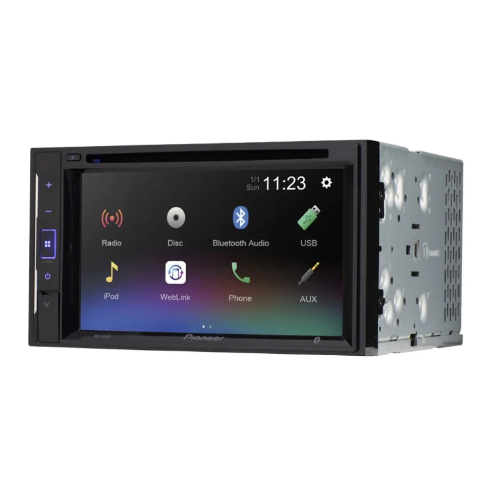 KIT769 Bundle with Pioneer Multimedia DVD Car Stereo and Installation Kit - for 1992-1995 Cadillac Eldorado / Bluetooth DVD Touchscreen Radio - Backup Camera, Double Din Dash Kit