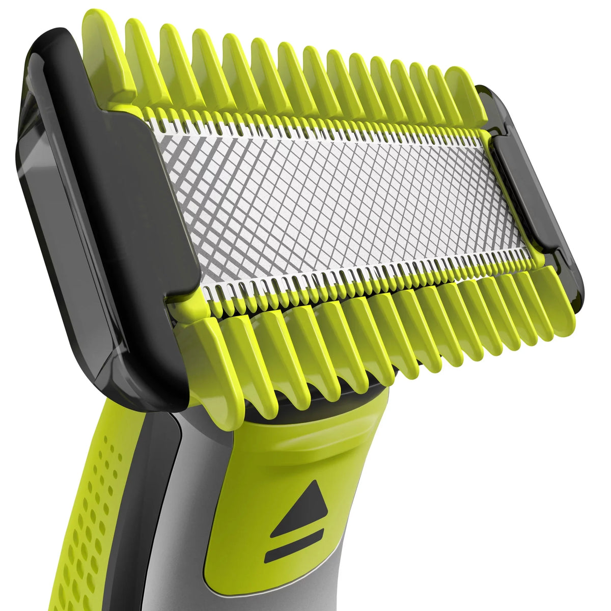 Philips Norelco OneBlade Face + Body Hybrid Electric Trimmer and Shaver QP2630/70 - Midnight Green, & Silver