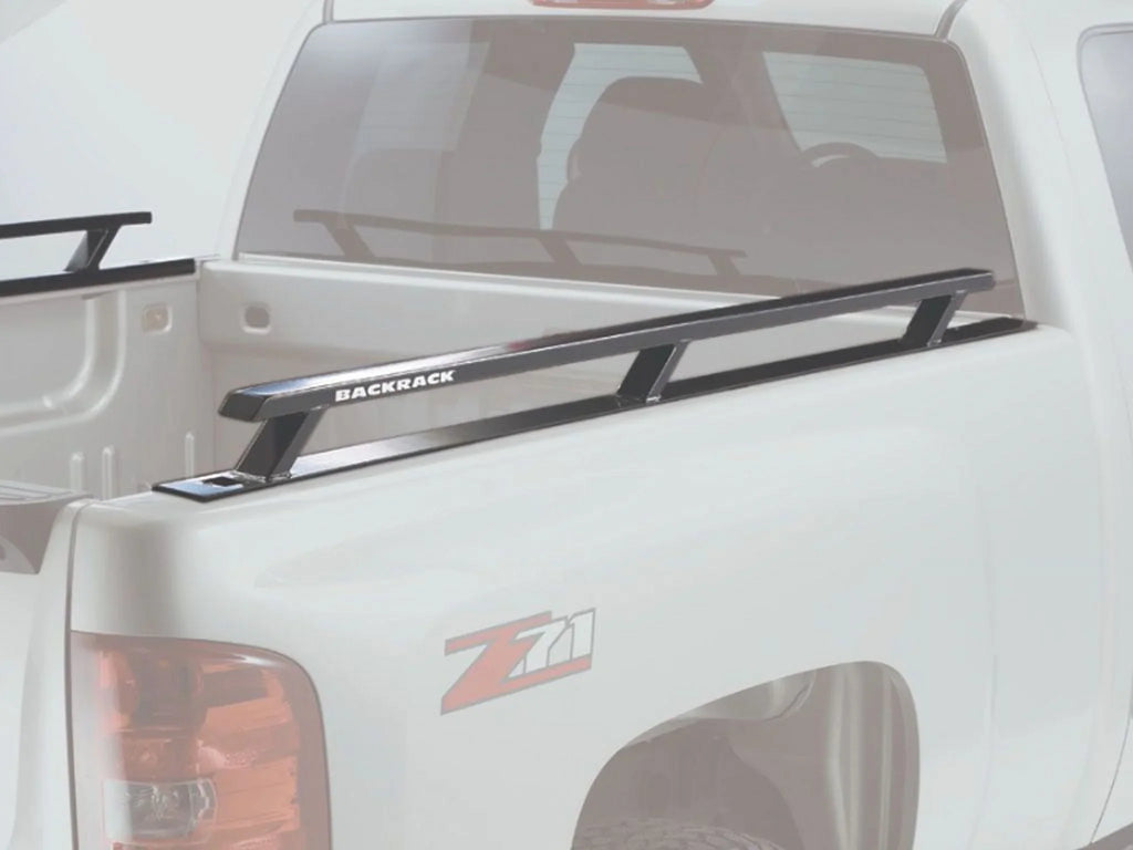 BACKRACK by RealTruck Side Rails to use w/ Standard Bed | Onyx No Drill | 65509 | Compatible with 2017-2020 Ford F-250/F-350 6.5' Bed