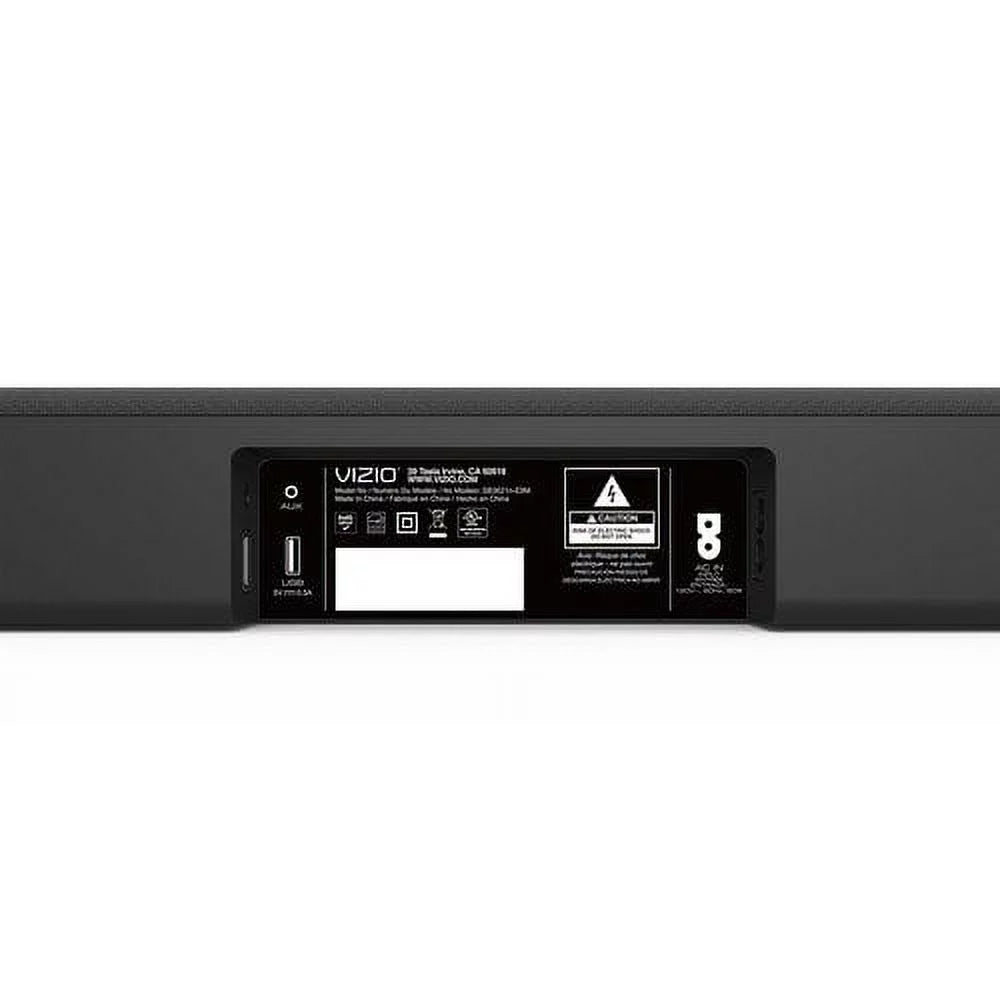 VIZIO SB3621n-E8M 36" 2.1 Sound Bar System, Midnight