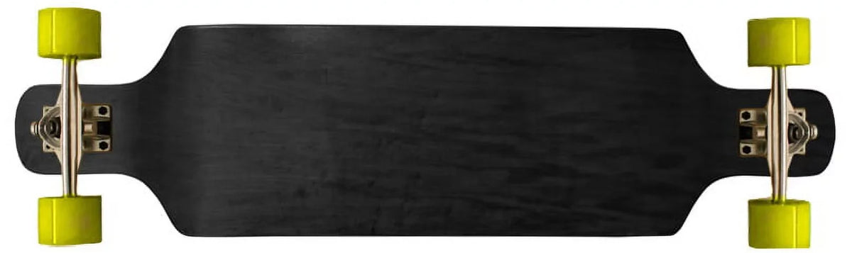 Drop Down Longboard Complete 9.4 x 38 Onyx Concave Maple Symmetrical Shape