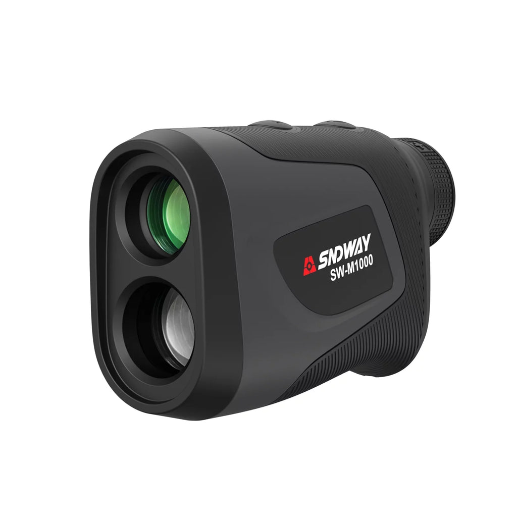 SNDWAY Range Finder,Handheld Compensation Pole Outdoor Telescope Handheld 3~1000M Precision Distance Meter 6X Outdoor 6X Outdoor Telescope Compensation Pole Lock Pole Lock Function Distance Meter 6X