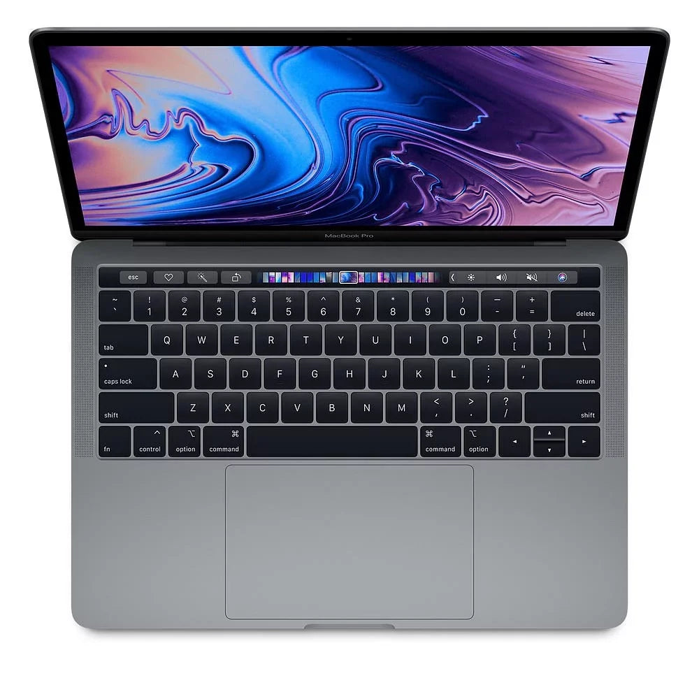 Apple A Grade Macbook Pro Inch (Retina, Space Gray, Touch Bar) 1.4Ghz Quad Core i5 (2019) MUHN2LL/A 128GB SSD 16GB Memory 2560x1600 Display Mac OS Big Sur Power Adapter Included