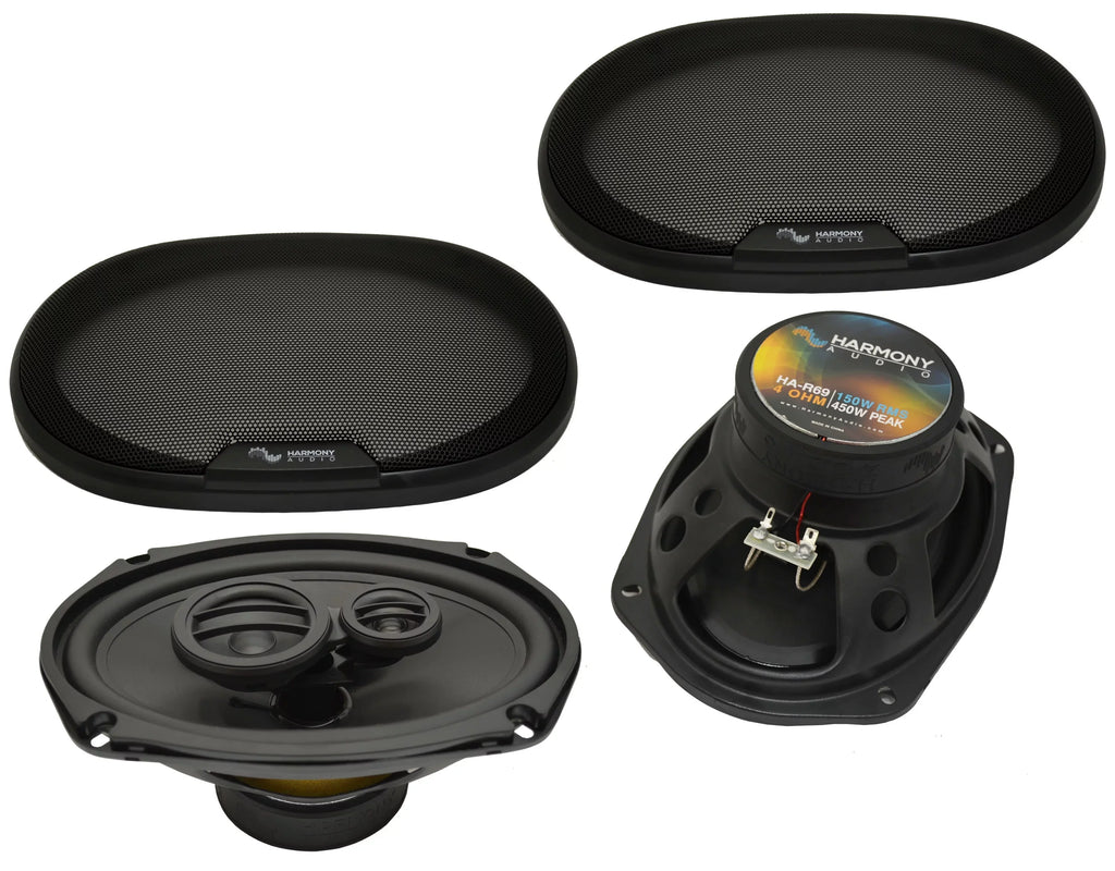 Fits Buick LaCrosse 2005-2009 Rear Deck Replacement Harmony HA-R69 Speakers New