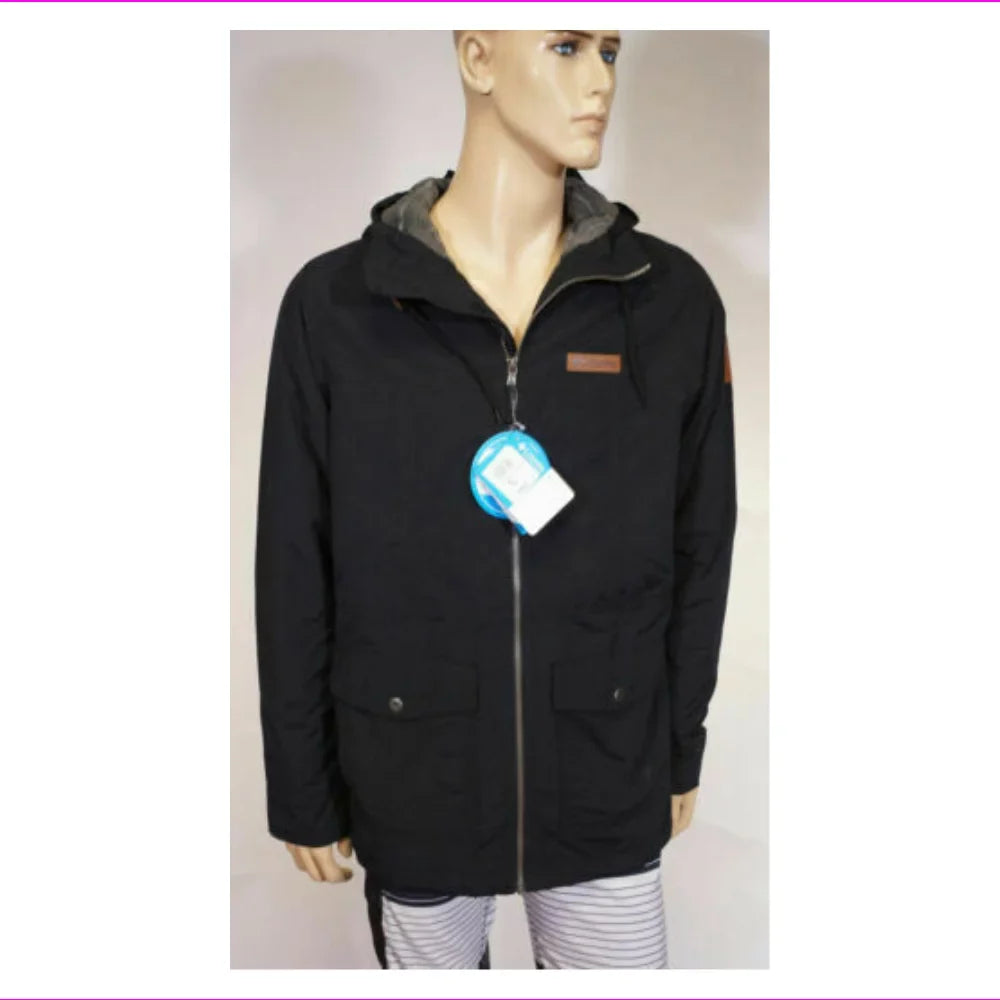 Columbia Men's Wheeler Lodge Jacket Charcoal Sz M