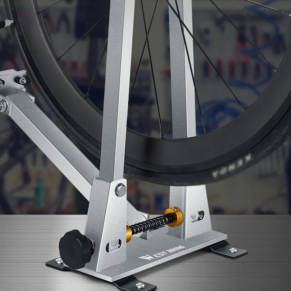 WEST BIKING Wheel Truing Stand,Indicator Tire Prcise Road BMX Bike Tire Prcise Adjustment Rims Wheel MTB Wheel Stand BMX Bike Utility Wheel MTB Road Stand Dial Indicator BUZHI Prcise Adjustment Rims