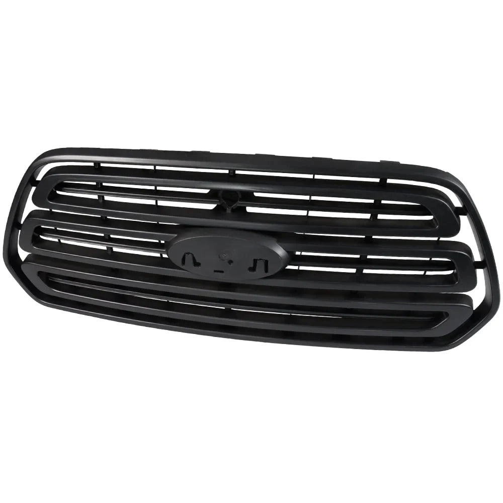 PIT66 Fit For 2015-2018 Ford Transit 150 250 350 Front Bumper Midnight Grill Grille
