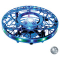 Force1 Scoot Pro Aerial Drone Hand Controlled Mini Drone with Projector LED Light (Blue)