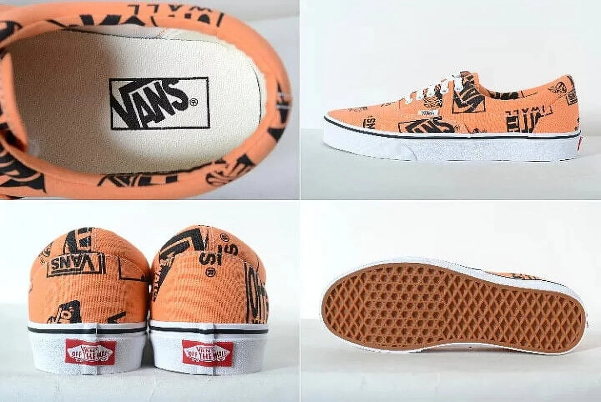 VANS ERA CLASSIC LOGO MIX LOW SKATEBOARD MEN SHOES Midnight SIZE 9.5 NEW