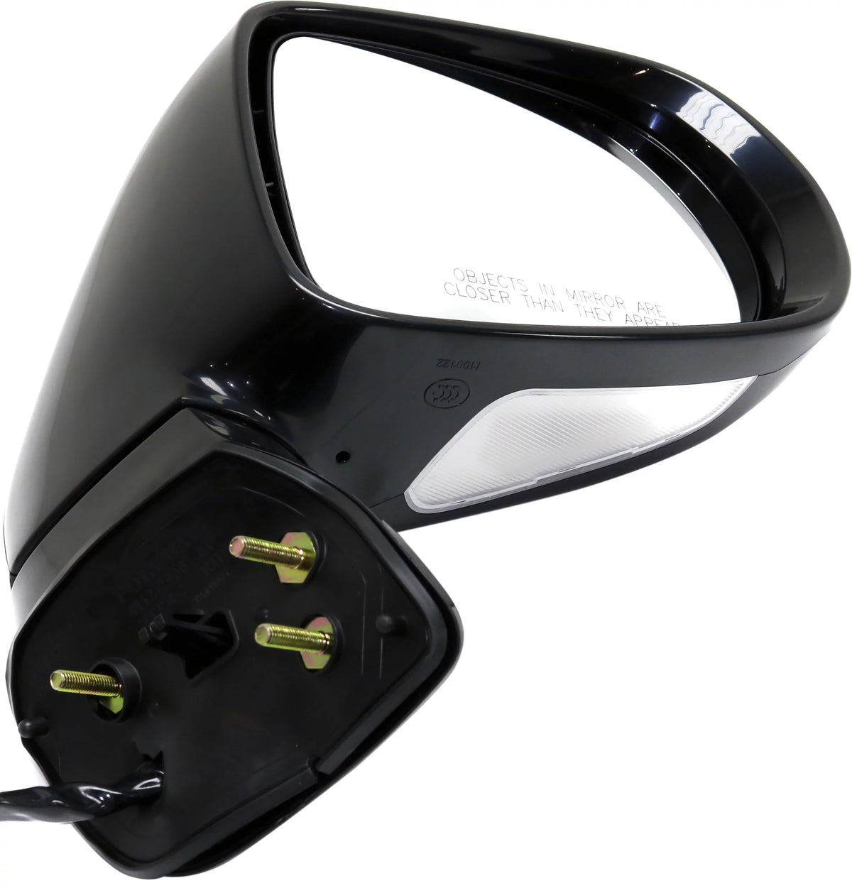 Mirror Compatible With 2013-2015 Lexus RX450h RX350 Right Passenger Side Heated In-housing Signal Light Paintable Kool-Vue