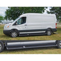 Owens Products 6834114-01 OWE6834114-01 15-17 TRANSIT 114.5IN TPO PLASTIC - SHORT DRIVER/LONG PASSENGER (MUST ORDER BRACKETS SEPARATELY) Fits select: 2015-2019 FORD TRANSIT