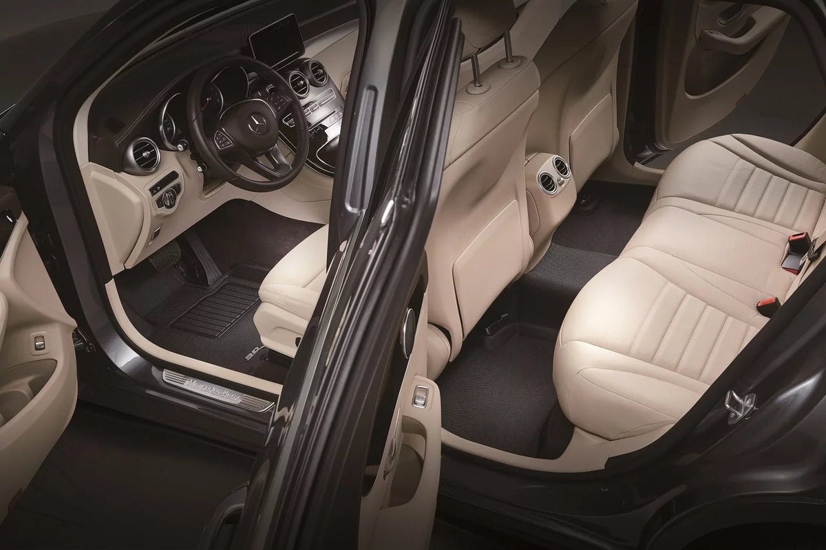 3D MAXpider KAGU Floor Mat Onyx compatible with DODGE GRAND CARAVAN 2008-2020 - Full Set