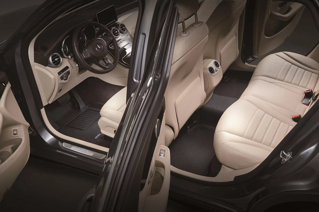 3D MAXpider KAGU Floor Mat Dark compatible with SUBARU FORESTER 2014-2018 - Full Set