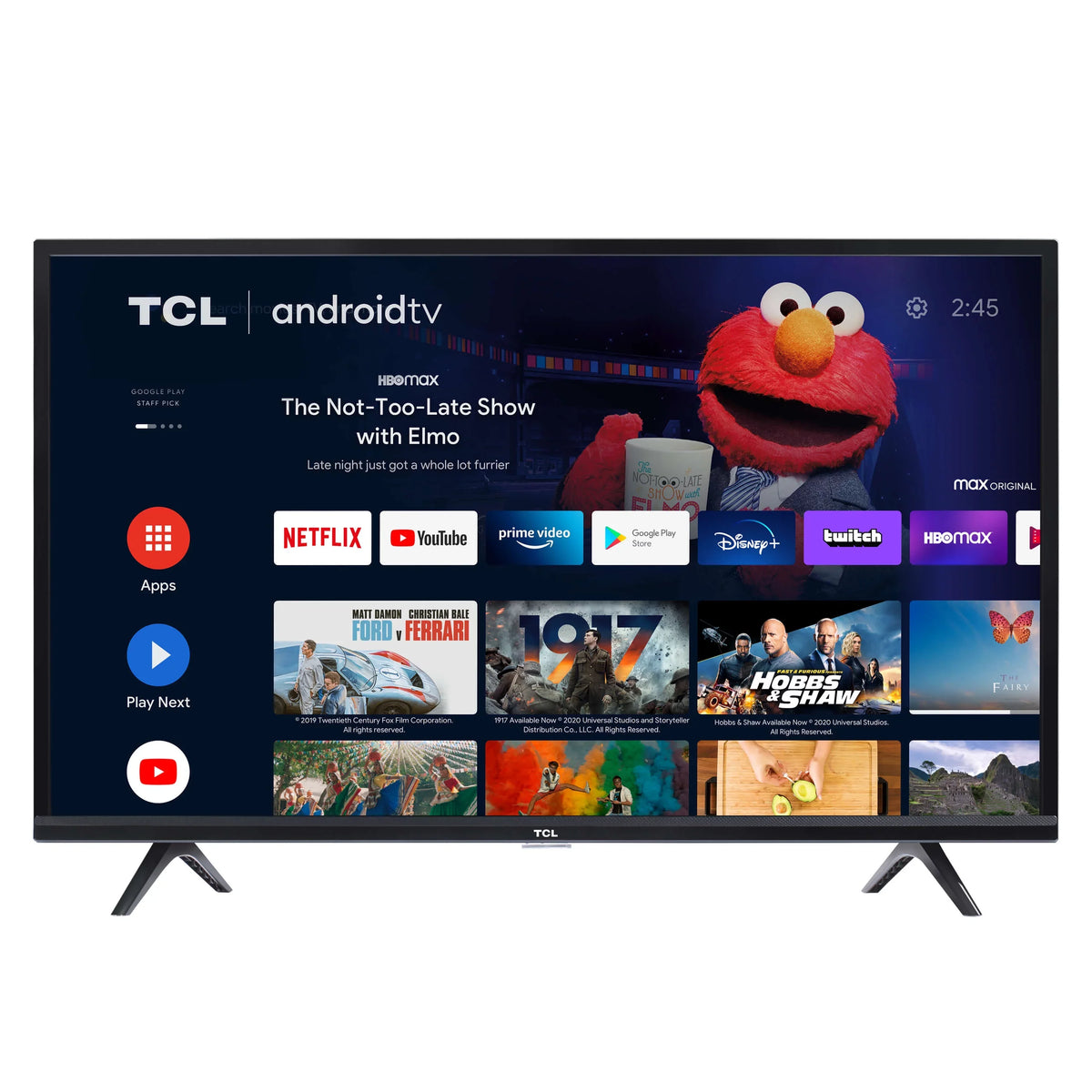 Restored TCL 40" Class FHD (1080p) LED Android Smart TV 3-Series 40S334 (Refurbished)