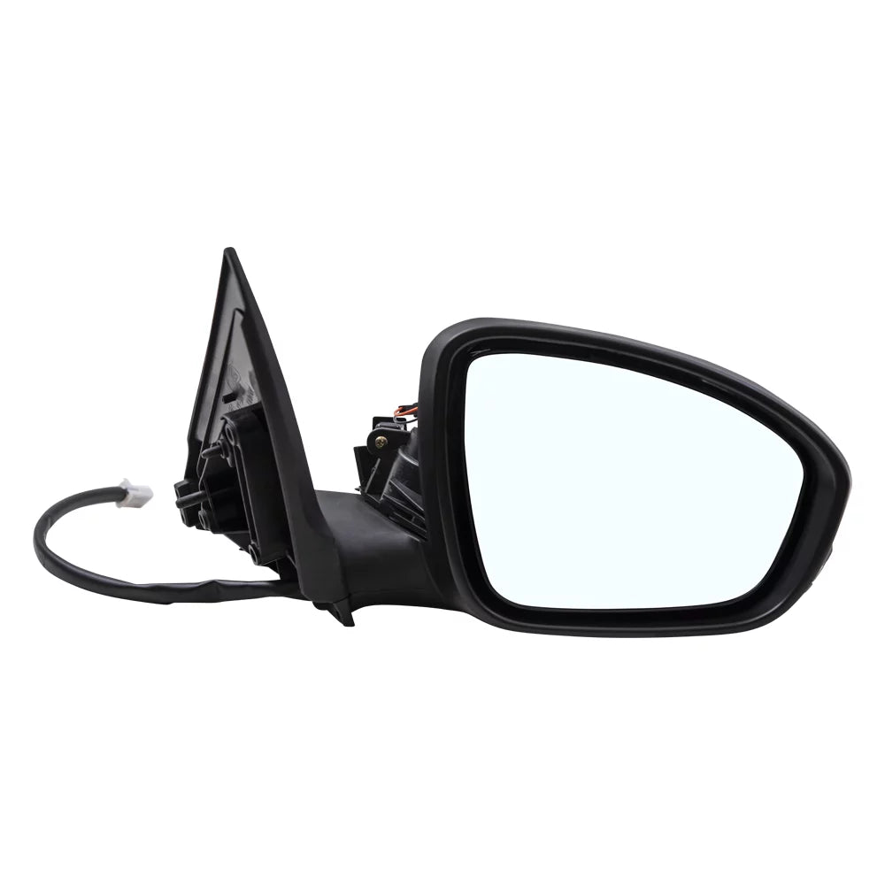Brock Aftermarket Replacement Passenger Right Power Mirror With Heat-Signal-Camera Paint To Match Midnight Compatible With 2020-2021 Nissan Sentra