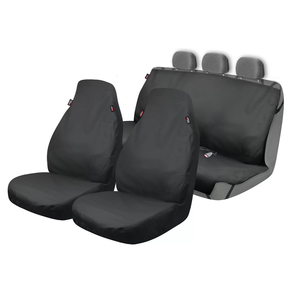 Genuine Dickies Full Vehicle Heavy Duty Polyester Car Seat Covers Onyx