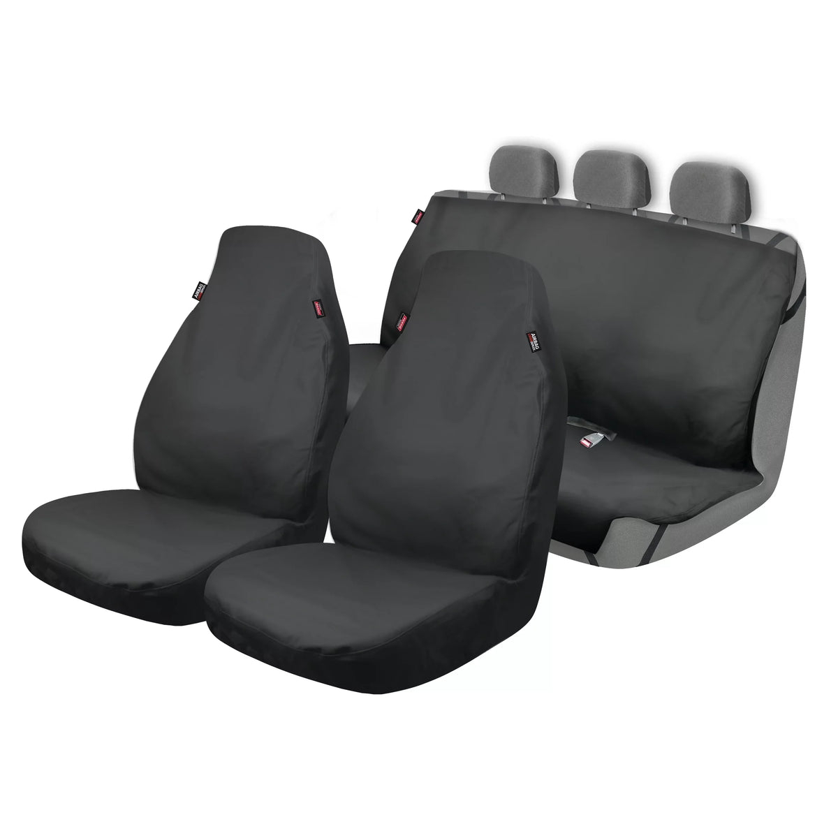 Genuine Dickies Full Vehicle Heavy Duty Polyester Car Seat Covers Onyx