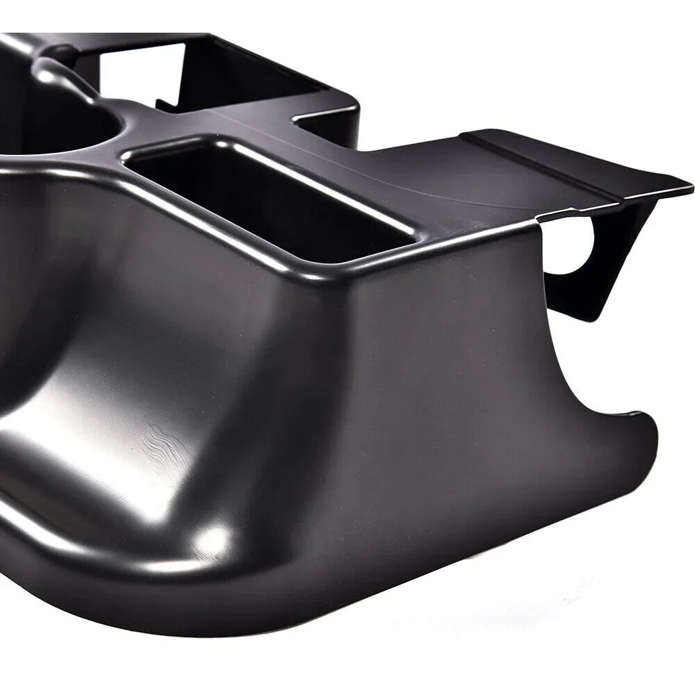 Teledu Fit For 03-12 Dodge Ram 1500 2500 3500 Matte Dark Center Console Cup Holder